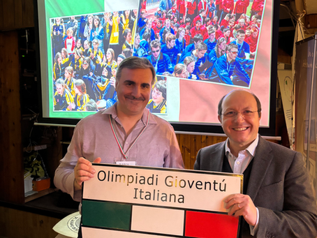 OLIMPIADI DELLA GIOVENTU’ ITALIANA 🇮🇹 IN UK 🇬🇧: finalmente si riparte!