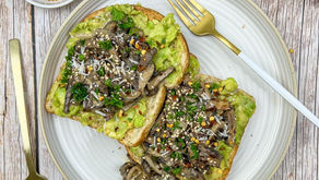 Focus Fuel: Creamy Mushrooms on Avocado Toast