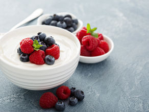 Coconut Yogurt with Berries
