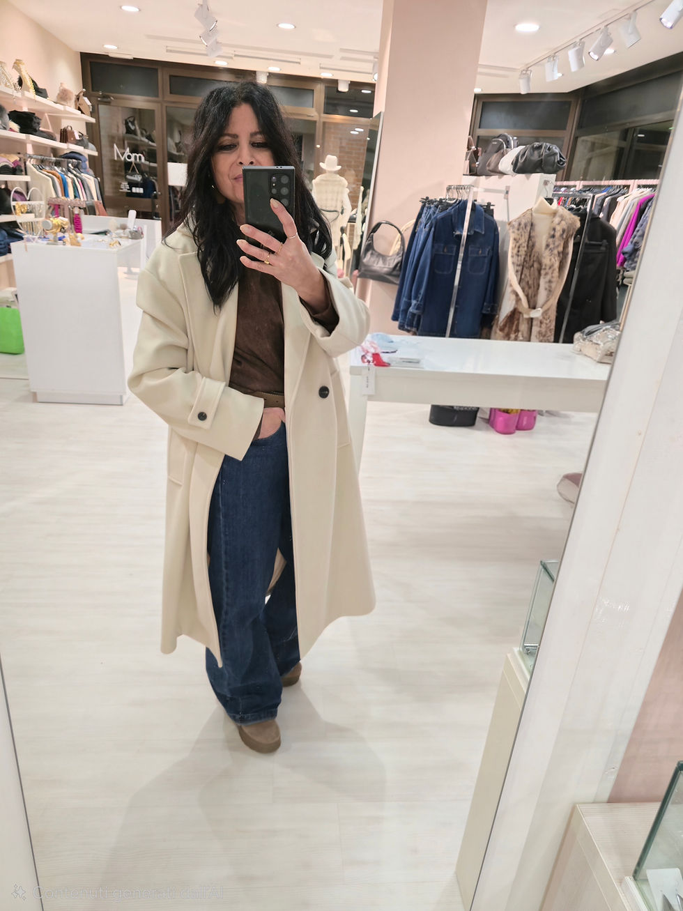 Miniatura: Cappotto over doppio petto Pdk