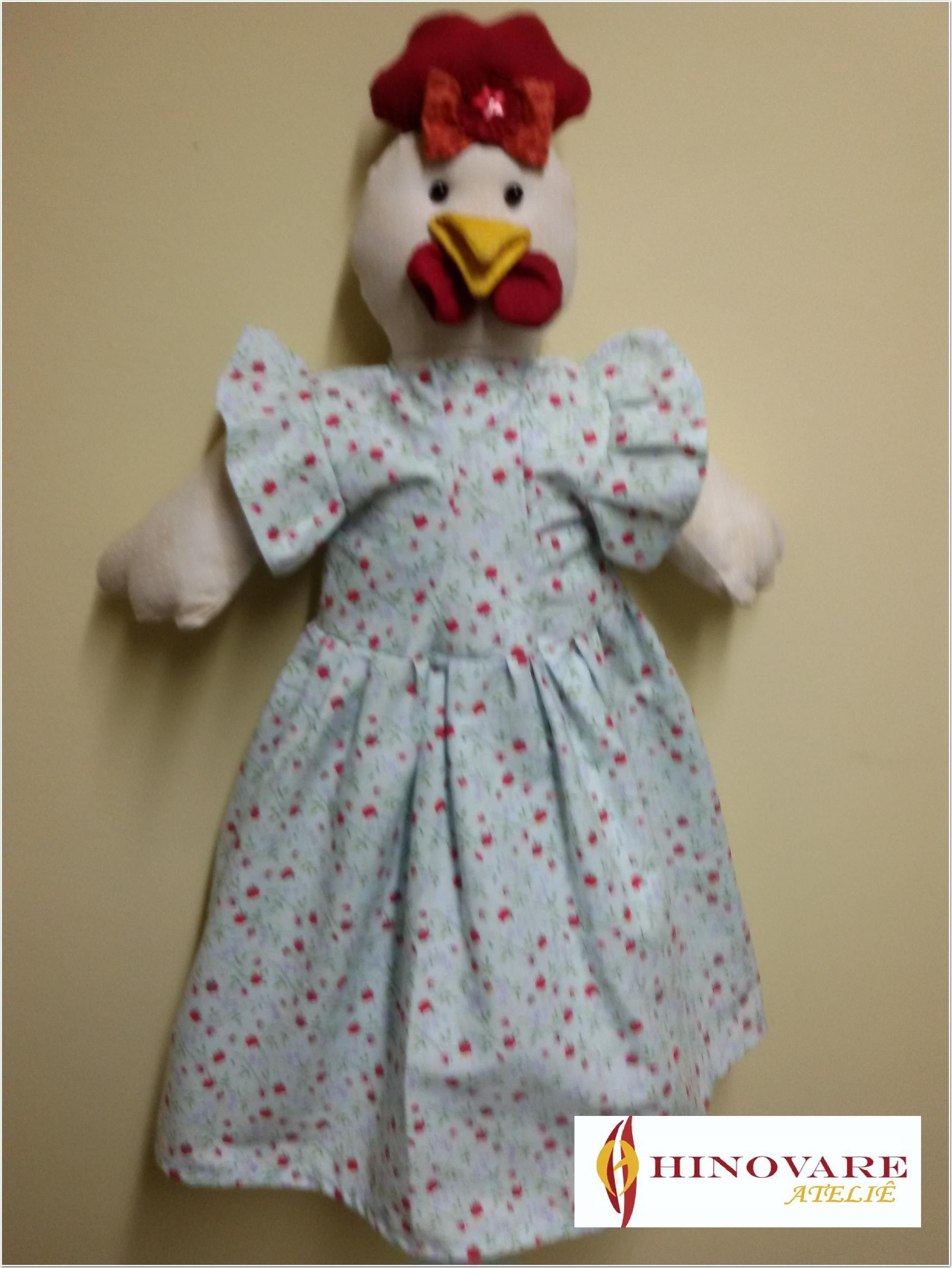 PUXA SACOS GALINHA VESTIDO REF.PS010