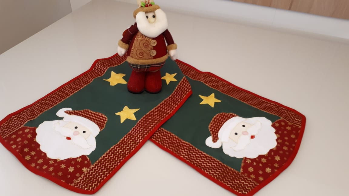 CAMINHO DE MESA NATAL BORDADO REF. JA00015