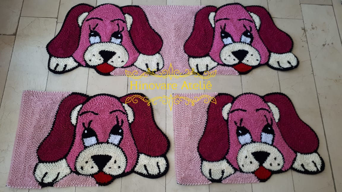 JOGO COZINHA FRUFRU CACHORRINHA 03 PÇS REF.JC0075