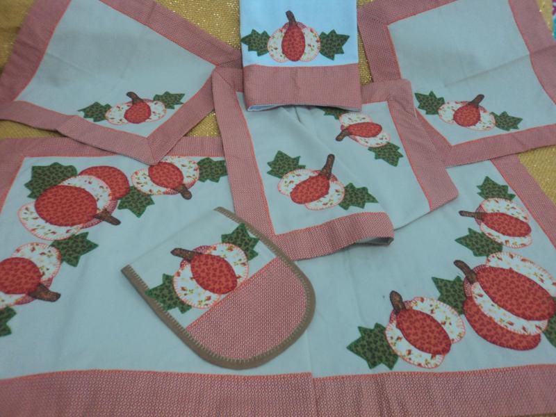 JOGO COZINHA PATCHWORK 09 PÇS REF. JC004