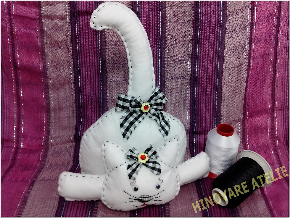 Miniatura: GATO DECORATIVO REF. PD0003