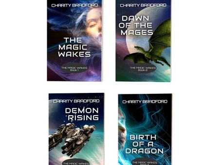 New Covers for THE MAGIC WAKES Series
