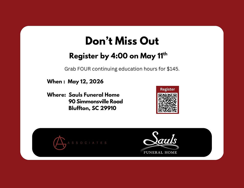 CE at Sauls Funeral Home