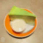 Pandan Coconut Crepe Cake
