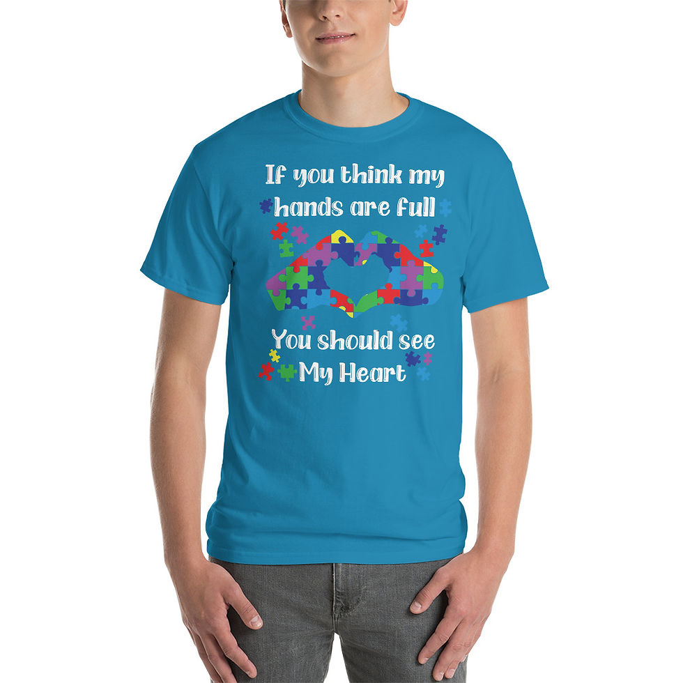 Thumbnail: Hands Full Heart Fuller Short Sleeve T-Shirt