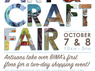 Join Us This Weekend At The Bainbridge Island Museum of Art Craft Fair!