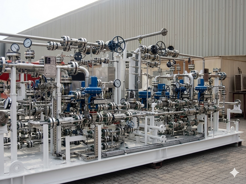 Compact skid-mounted hydrocyclone package designed for offshore produced-water treatment
