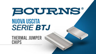 SERIE BTJ: Bourns lancia i chip jumper termici per la dissipazione termica