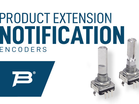 Bourns Expands the Model PEC11L Low Profile Encoder Series