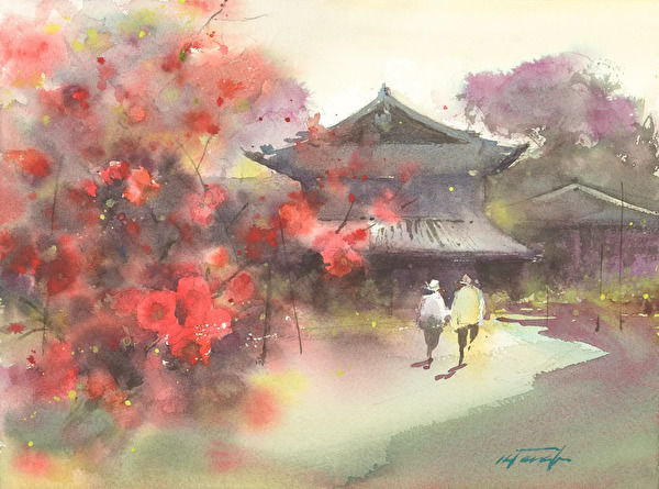 Keiko Tanabe: "Painting Impressions with Watercolors" 2027
