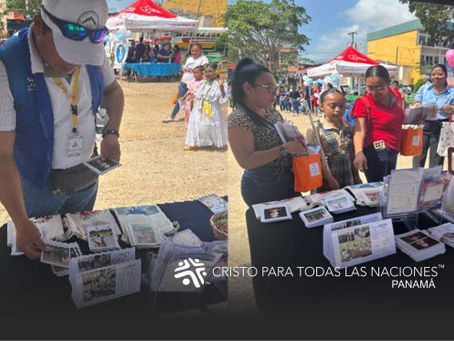 Cristo Para Todas Las Naciones participa en feria de salud y bienestar en La Chorrera