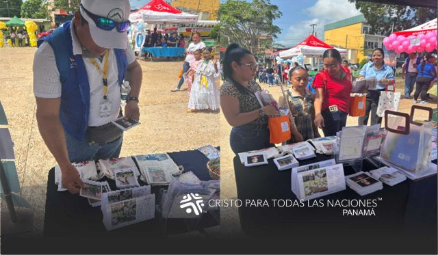 Cristo Para Todas Las Naciones participa en feria de salud y bienestar en La Chorrera