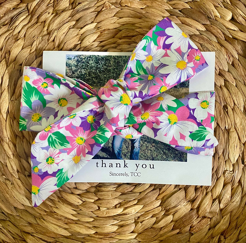 TCC Neck Ties Gorgeous Floral