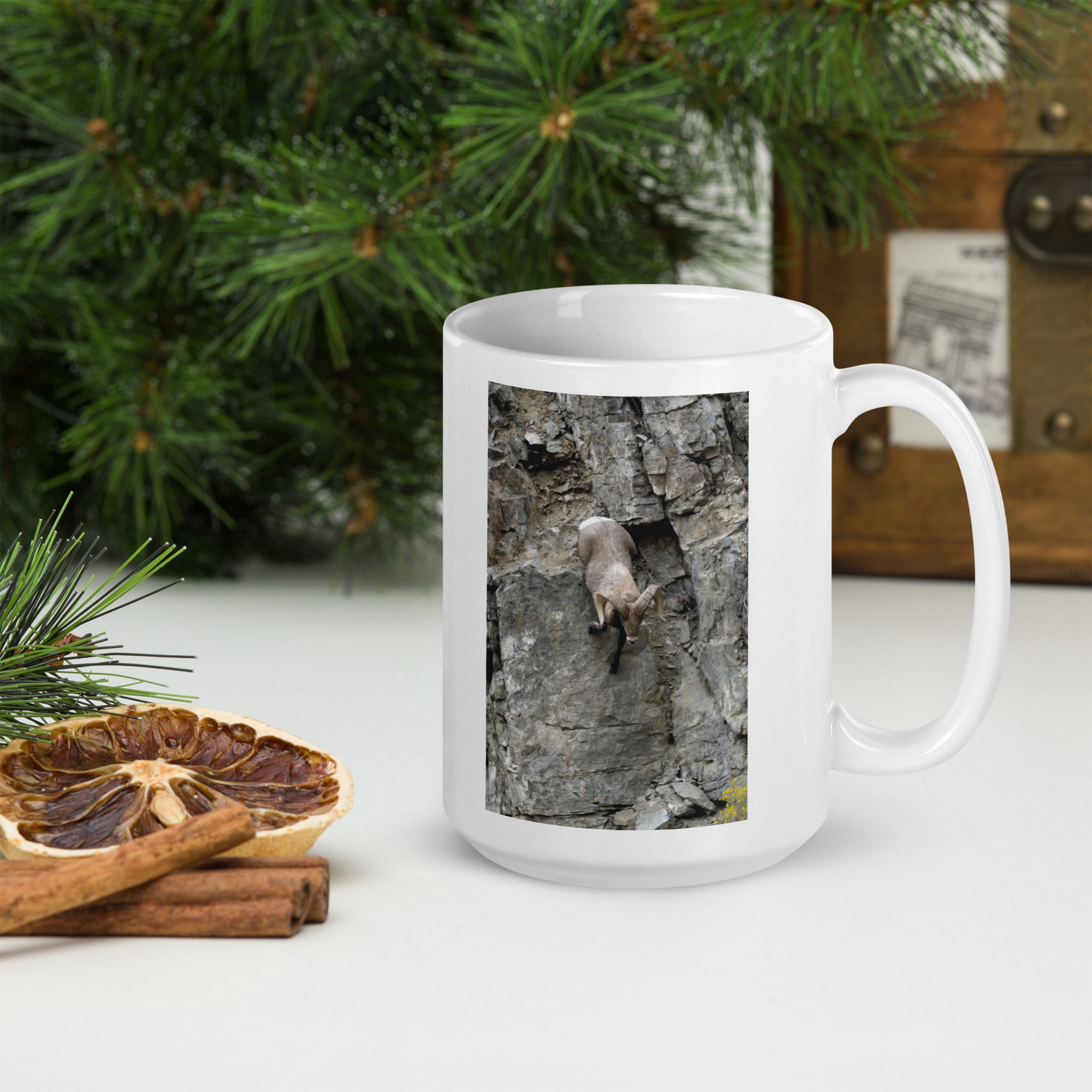 Big Horn Sheep 35 Mug (15 oz)