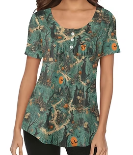 Vintage Bookish Halloween Clothing for Teachers, Librarians & Readers.