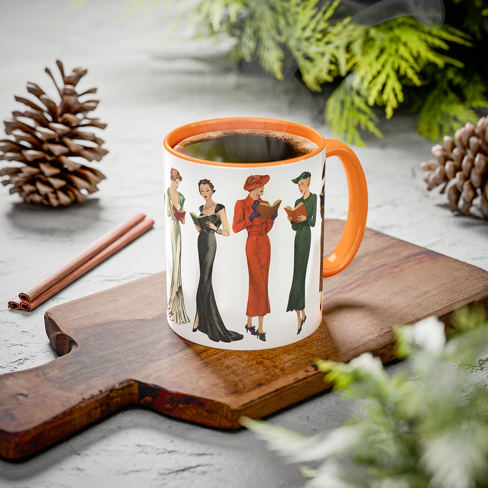 Thumbnail: Too Glam to Give a Damn (I’m Reading) Mug (11oz/15oz)