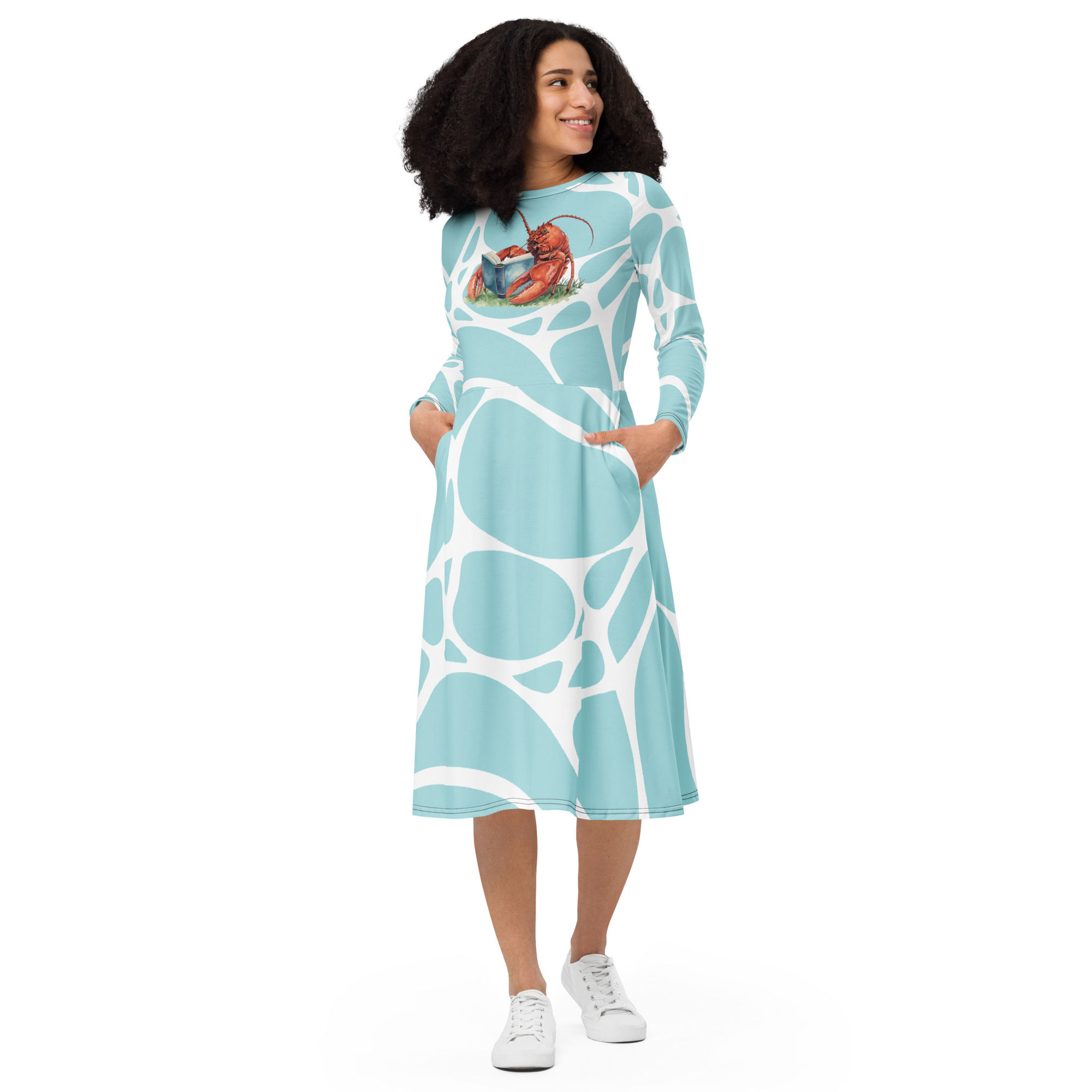 Lobster Dress for When You’re Feeling… Shellfish About Your Reading Time