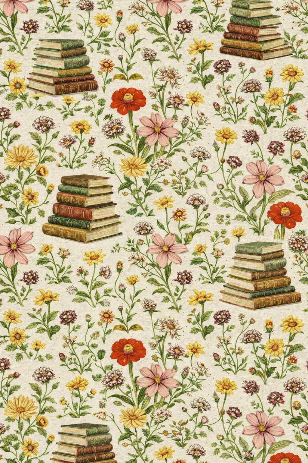 1800s Botanical Illustration Wildflower Book Dress Cottagecore Teacher