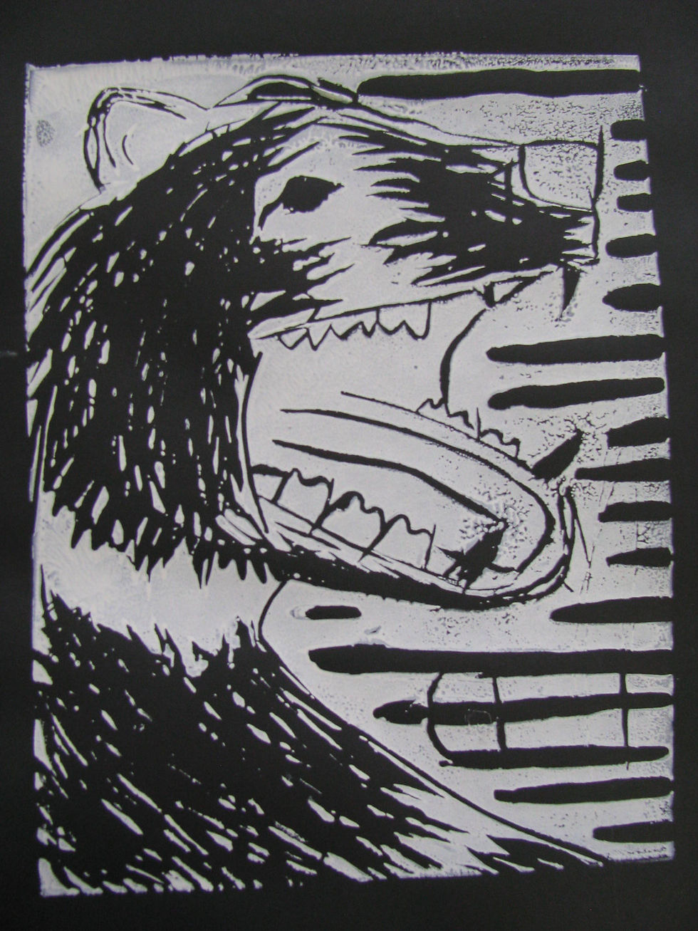 carlos lyford - relief print