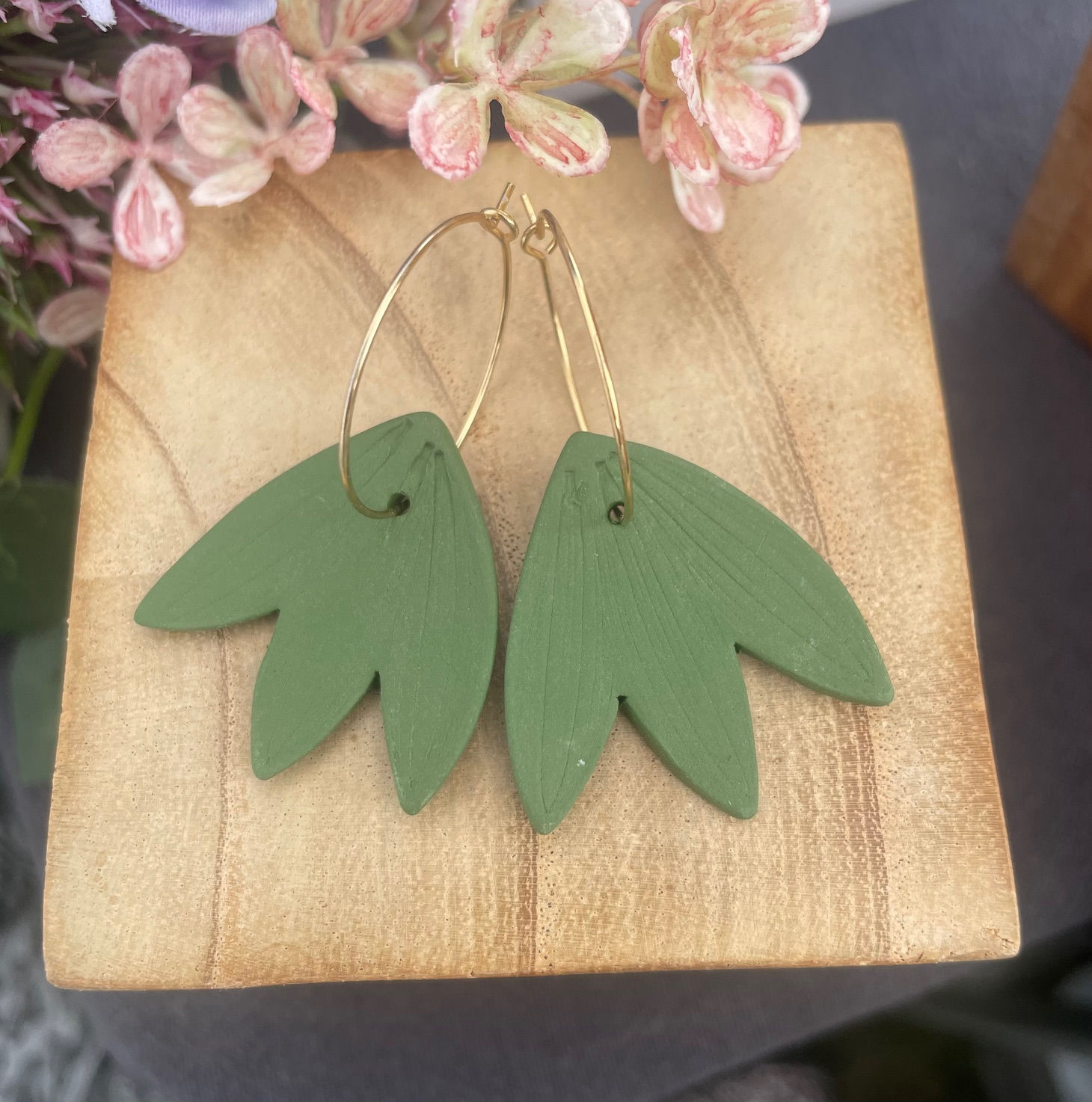 Boucles d'oreilles en porcelaine Marie Courtillat Bijoux en Porcelaine