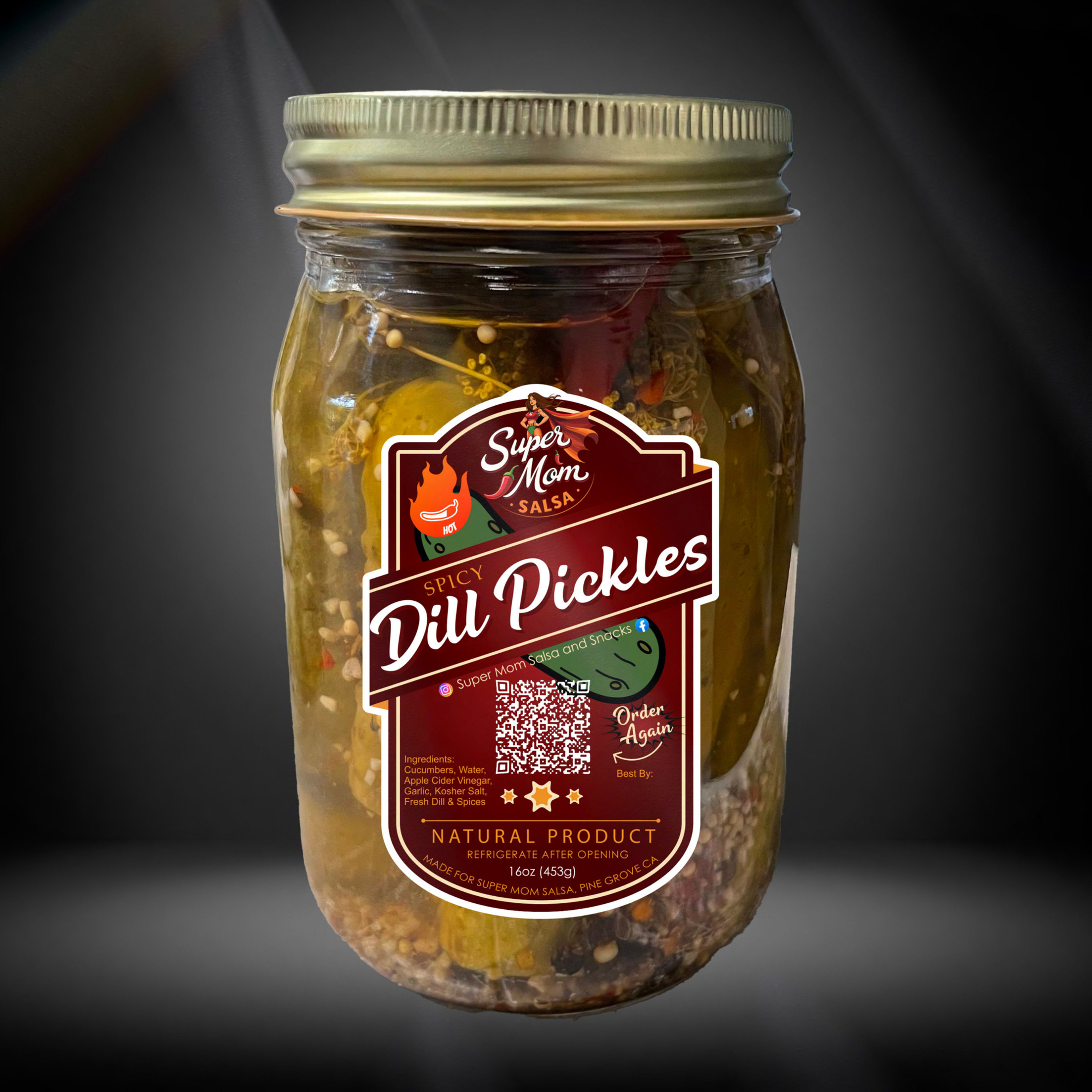 Spicy Dill Pickles