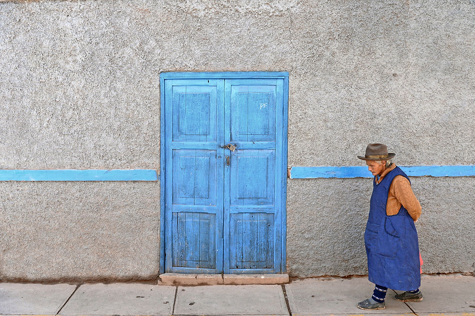 Dorf bei Maras - Peru
