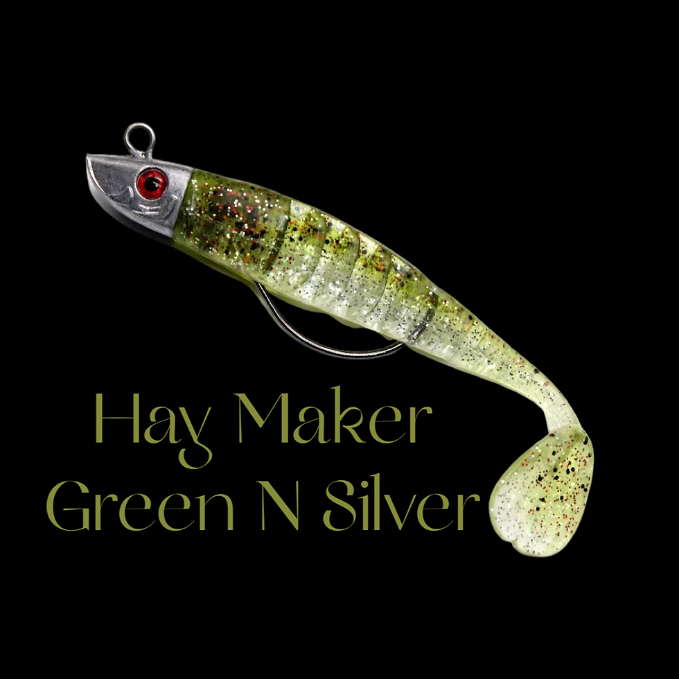 Thumbnail: Hay Maker 1/2 & 3/4oz Weedless 5” Swim Bait’s