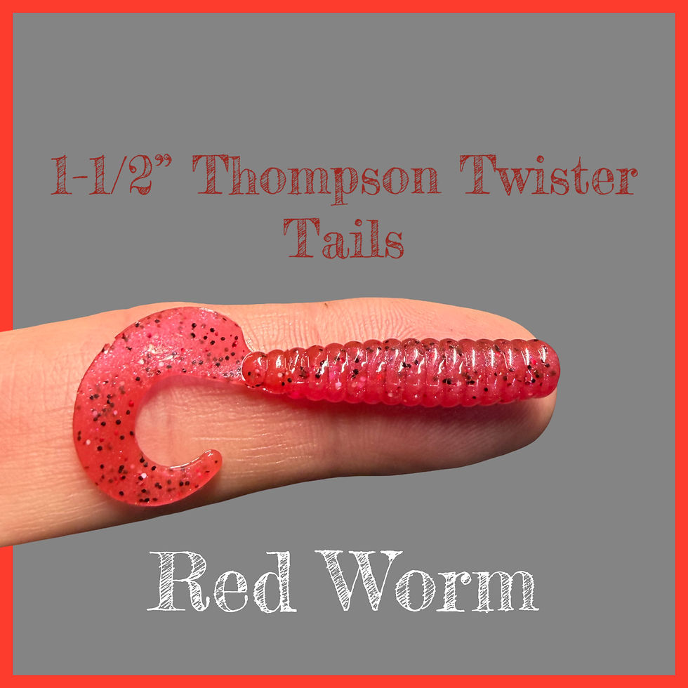 Thumbnail: 1-1/2” Thompson Twister Tails 10Pk