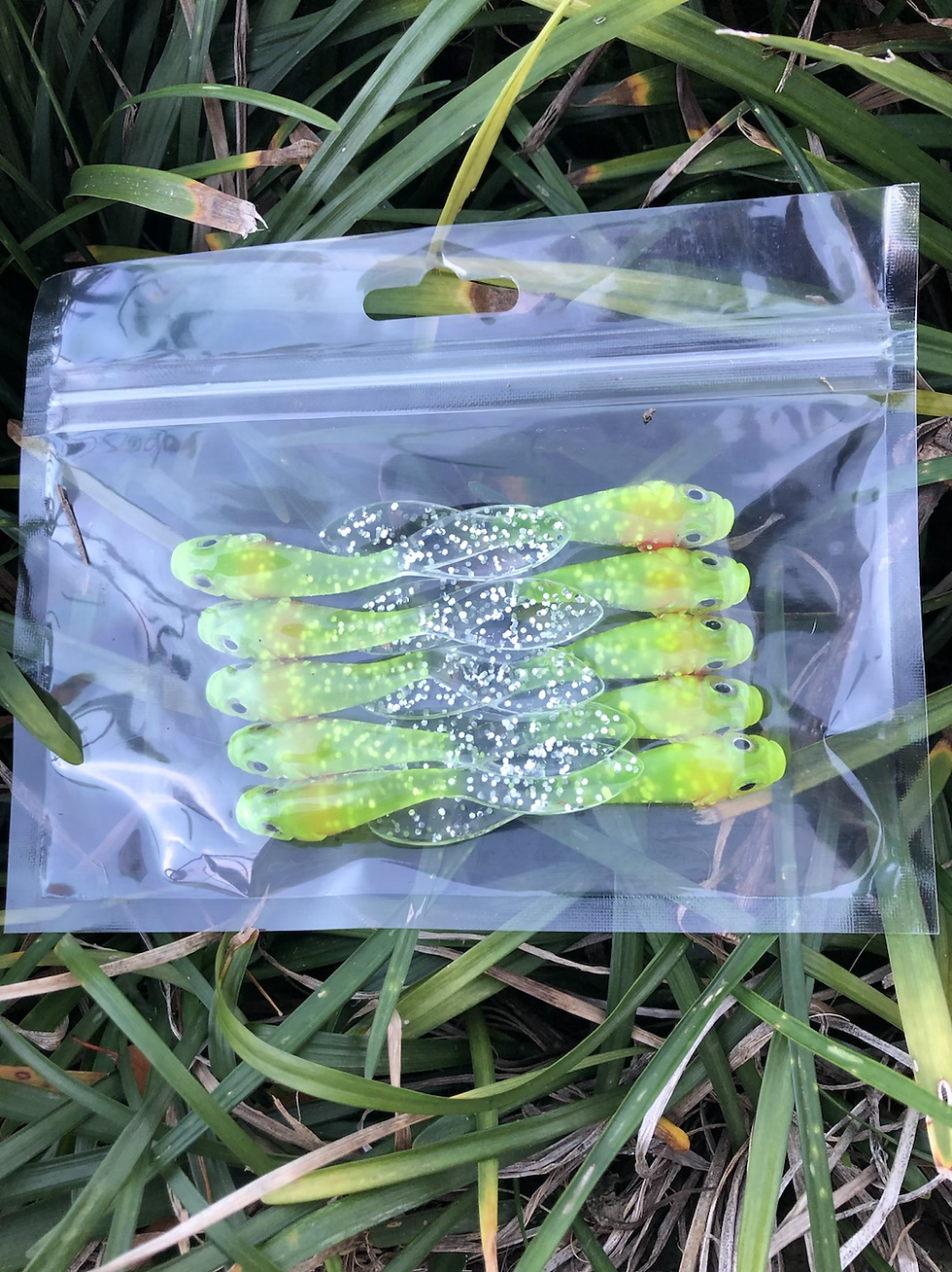 Thumbnail: DROP N BOMBS 3” FAT JACK MINNOWS 10PK