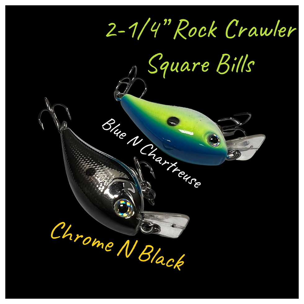 Thumbnail: Rock Crawler Square Bills 3-1/4” 