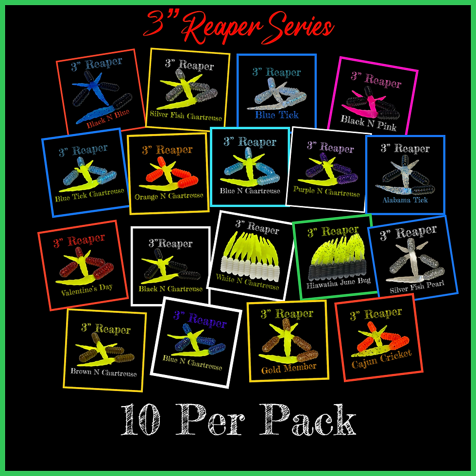 Top Secret Jig 3” Reaper 10PK
