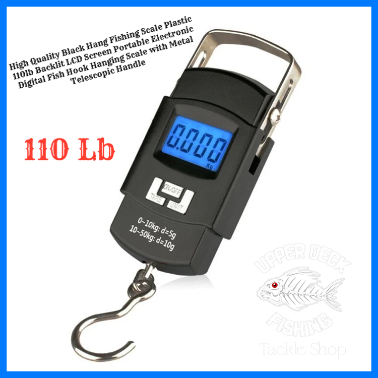 Digital Fishing Scale with 110LB Capacity 