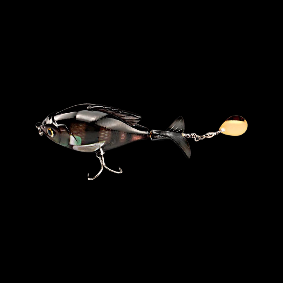 Thumbnail: Top Gun 4” Burner Top Water Prop Bait 1/2oz