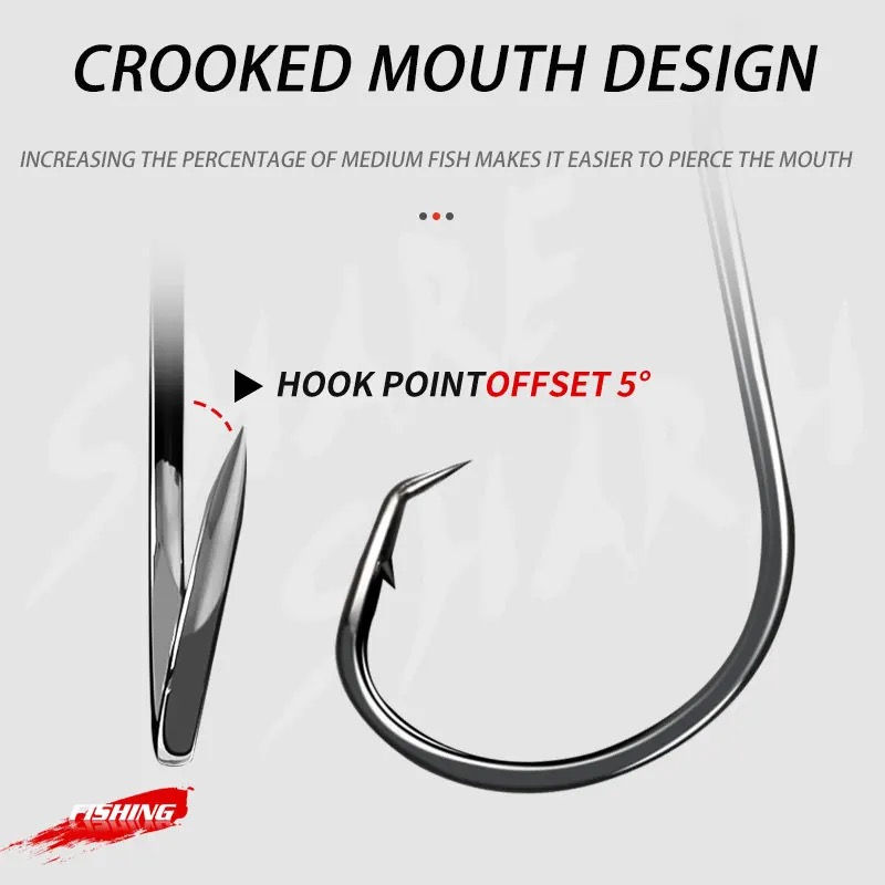 Thumbnail: High Carbon Circle Hooks 10 Per Pack 