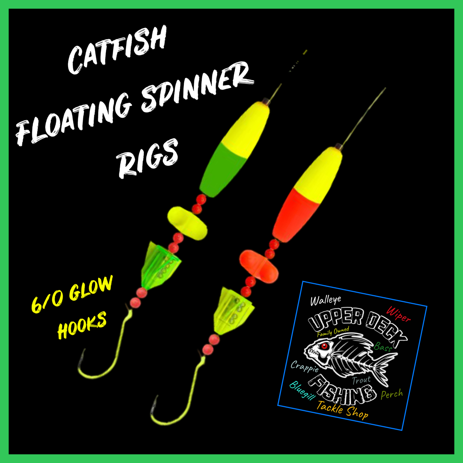 Catfish Floating Spinner Rigs