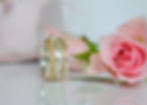 Thumbnail: Rhodochrosite spinner ring in Sterling Silver and Gold-Filled