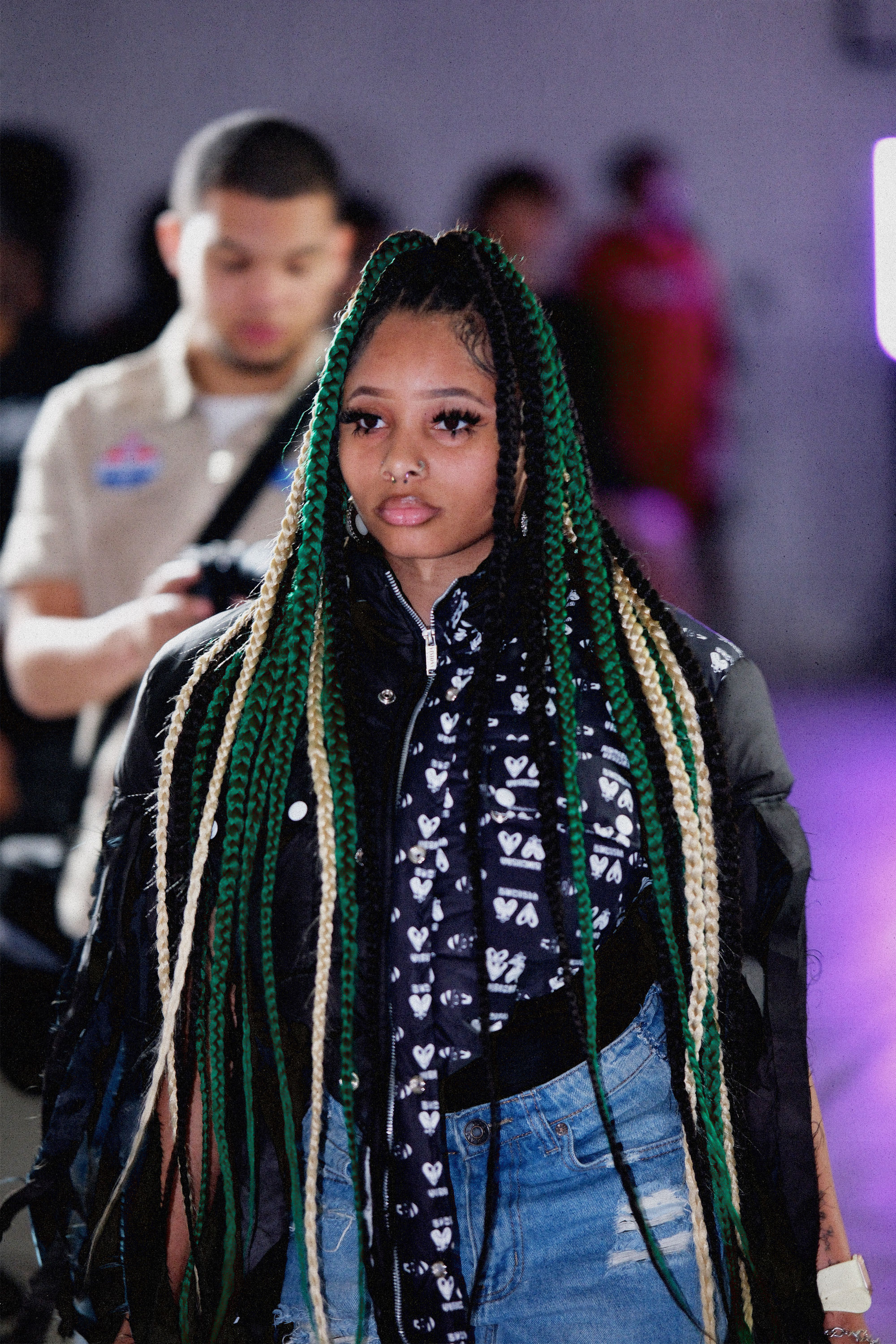 Shoulder Pads Puffer Jacket