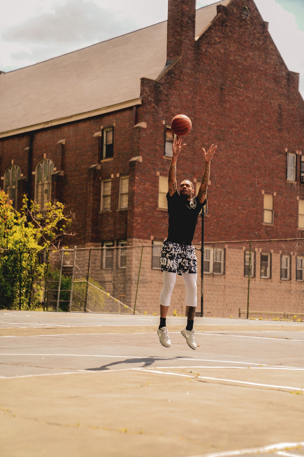 Miniatura: Camo Mesh Shorts