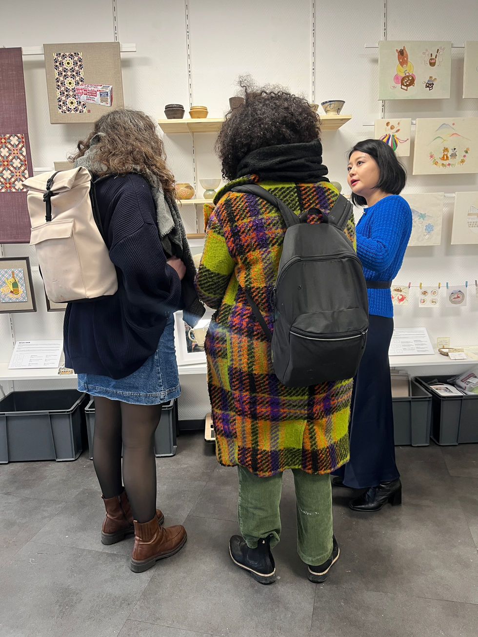 L'expo inaugurale d'Atelier CUBE BLEU "LES TRAVERSÉES"