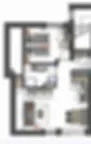 Grundriss der Wohnung