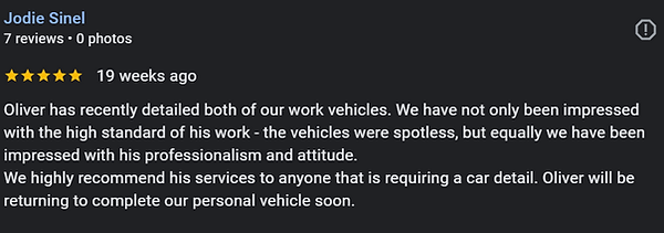 Google review on our communcation