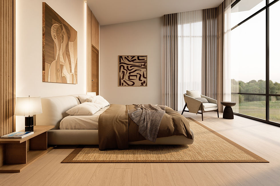 Courtyard Villa - Master bedroom