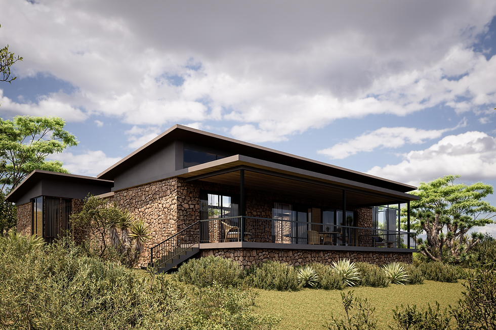 Courtyard Villa - Exterior Render