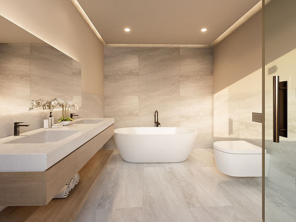Courtyard Villa - Master bathroom