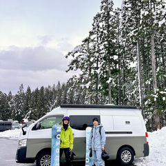 Japan summer campervan