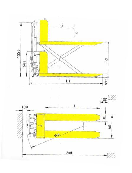 Miniatura: Pantográfica Eléctrica JFD8